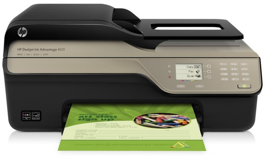 hp dj ink advantage 4615