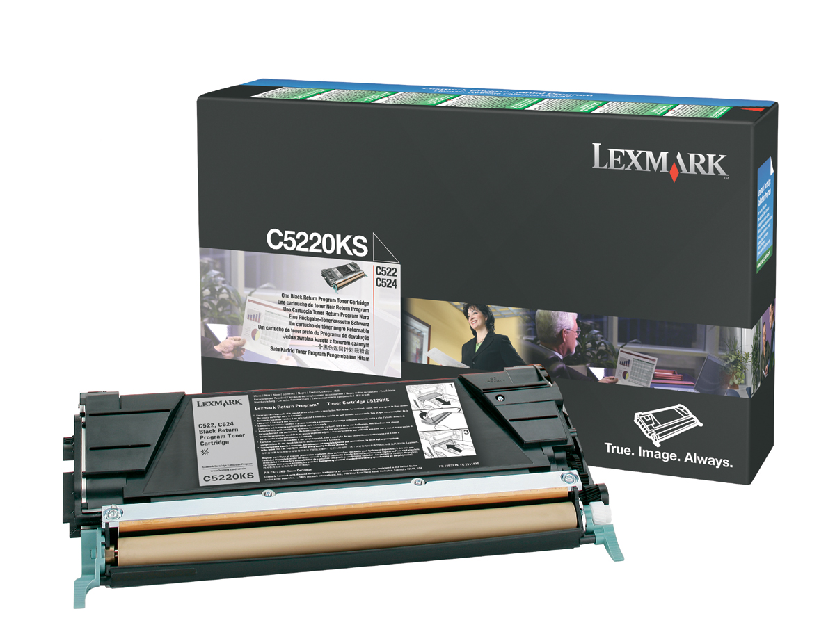 Lexmark C522 bk